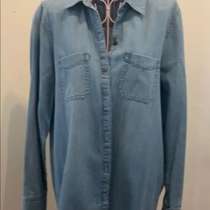 ❤️JJill Denim Blouse😍$Drop💥
